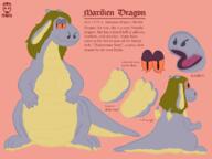 dragon fursona refsheet // 4800x3600 // 309KB