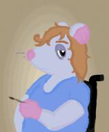 fursona mouse wheelchair // 1900x2300 // 101KB