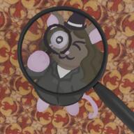 3D detective mouse // 1920x1920 // 6.0MB