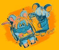 artfight fursona miep mouse not_mariken wheelchair // 2578x2186 // 4.1MB